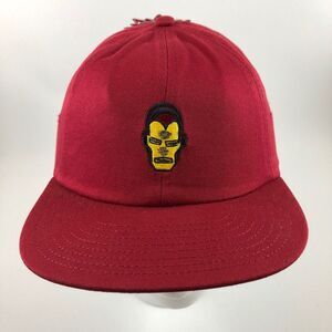 Vans X Marvel Iron Man‎ Jockey Strapback Hat Red